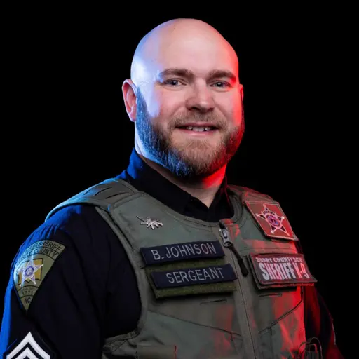 A profile picture of Brandon Johnson.
